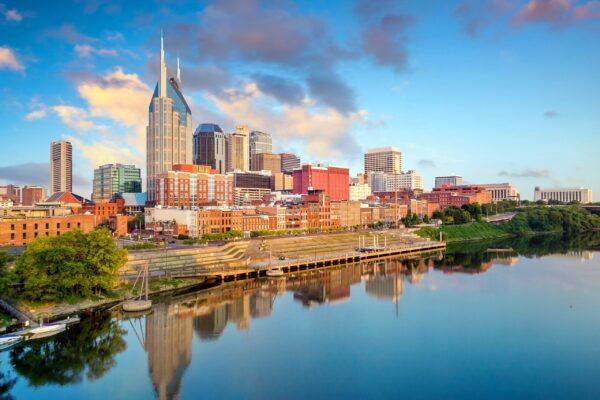 Nashville skyline canvas, Nashville Canvas, Nashville skyline, Nashville Cumberland River, Nashville TN Nashville wall art, Nashville photo