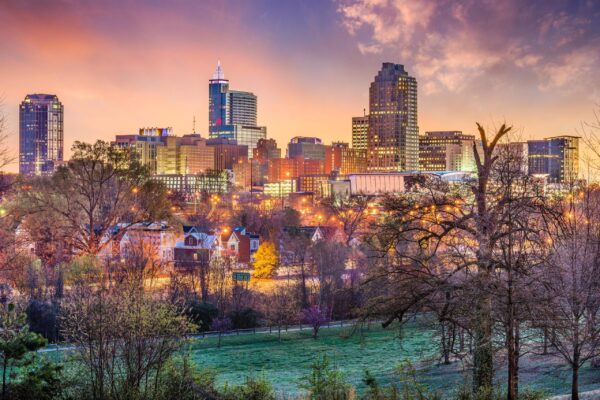 Raleigh skyline canvas, Raleigh Canvas Print, Raleigh North Carolina wall art, Canvas Wall Art, Raleigh Skyline, Gift Ideas, Raleigh art