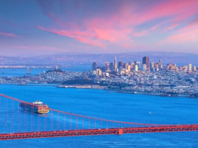 San Francisco skyline canvas, Golden Gate Bridge Canvas, San Francisco wall canvas, California wall art ,San Francisco San Francisco art