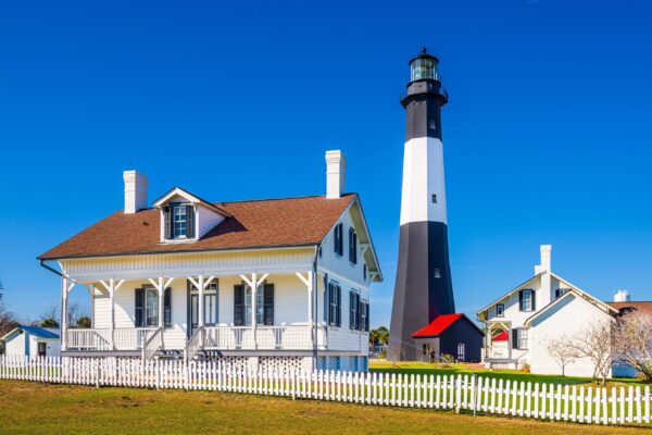 Tybee Island Georgia lighthouse canvas, Tybee Island Beach Canvas, Tybee island wall art,  Georgia photo wall art print, Savannah