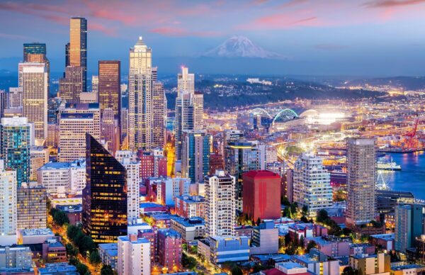 Seattle skyline wall art,  Seattle skyline Canvas, Seattle skyline, Seattle Wall canvas, Seattle Mariners, Seattle Seahawks
