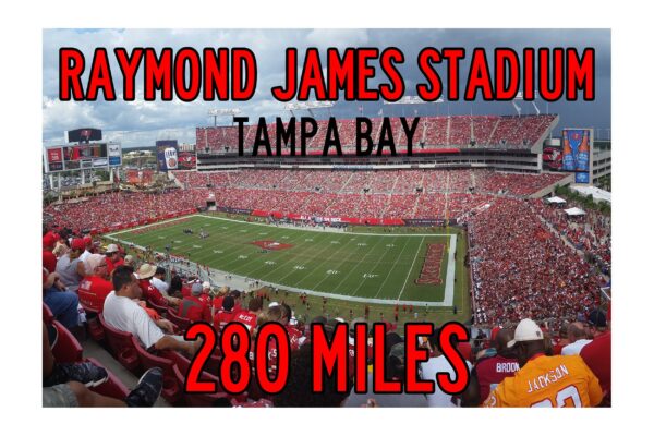 Personalized Highway Distance Sign || To: Raymond James Stadium, Tampa|| Tampa Bay Buccaneers  ||Tampa Stadium| Buccaneers highway sign ||