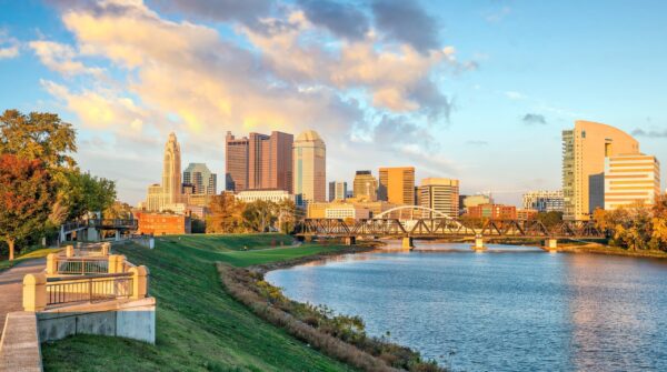 Columbus skyline canvas, Columbus canvas, Columbus Wall canvas, Columbus skyline art, Columbus photo, Columbus wall art