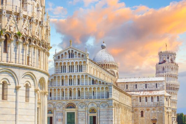 Leaning Tower of Pisa  canvas Leaning Tower of Pisa Italy Canvas, Italian Riviera, Italy watercolor, Italy art