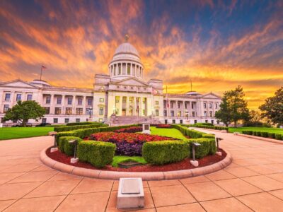 Little Rock Arkansas Capitol canvas, Little Rock City Capitol, Large Little Rock Print, Little Rock Arkansas wall art, Canvas gifts, art