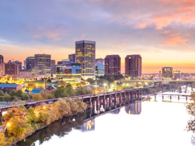 Richmond Virginia canvas, Richmond skyline Canvas, Richmond James River skyline, Richmond Wall canvas, Virginia wall art