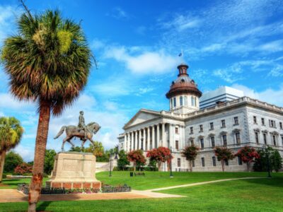 Columbia SC State Capitol, State Capitol Columbia South Carolina Canvas,  Columbia South Carolina Wall Art, Columbia wall art canvas,
