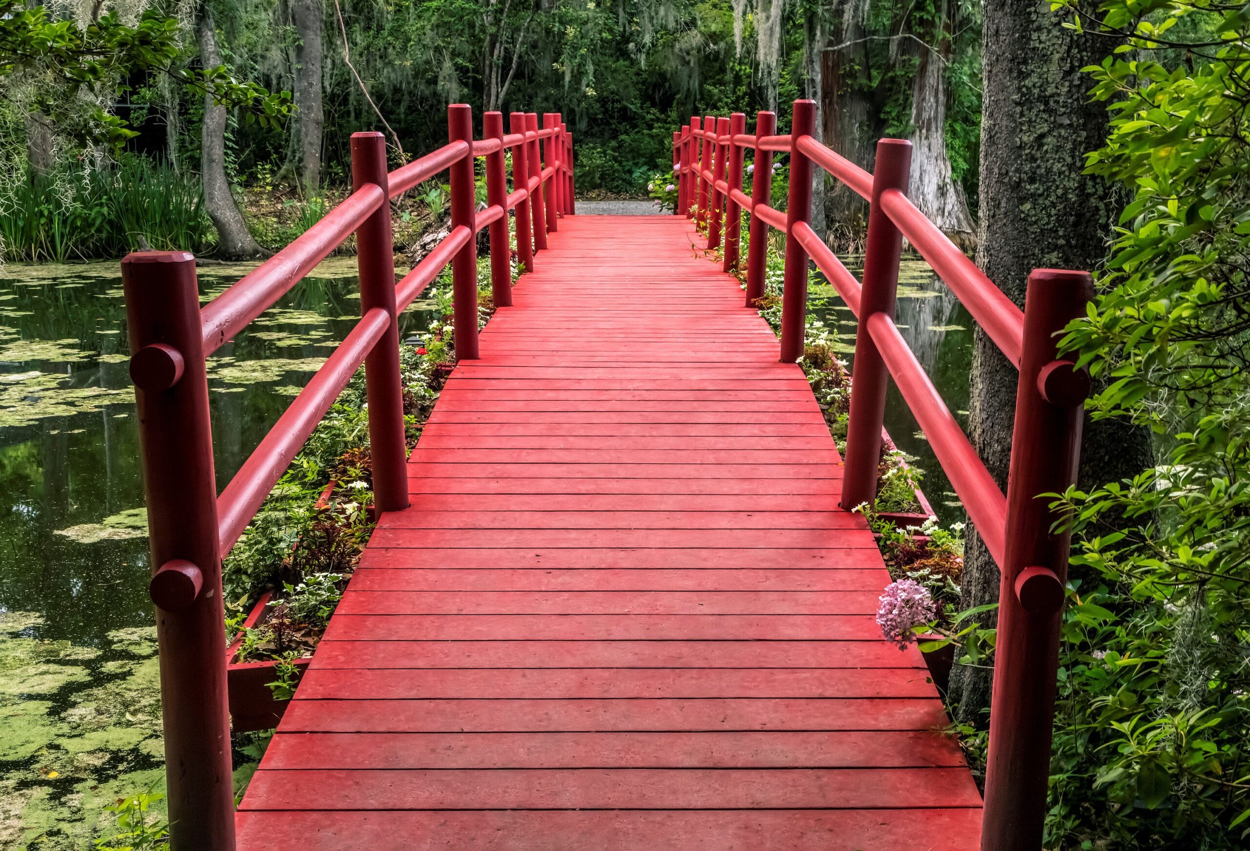 Red Foot Bridge SC canvas, Red Foot Bridge wall art Canvas, South Carolina wall art print, Folly Beach