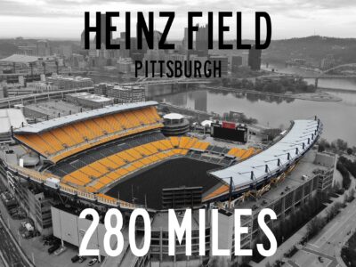 Personalized Highway Distance Sign || To: Heinz Field Pittsburgh || Pittsburgh Steelers || Heinz Field Pittsburgh highway sign ||
