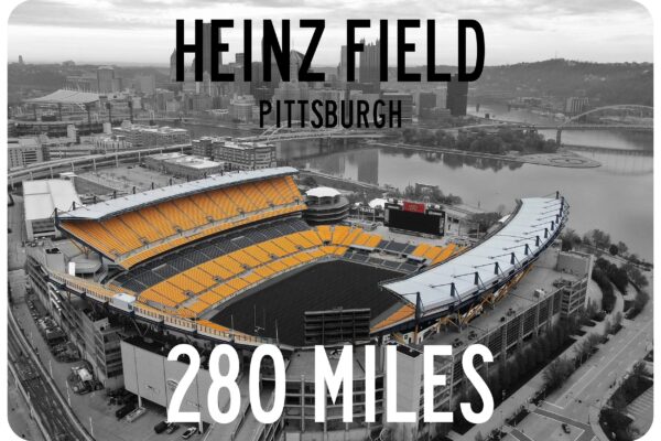 Personalized Highway Distance Sign || To: Heinz Field Pittsburgh || Pittsburgh Steelers || Heinz Field Pittsburgh highway sign ||