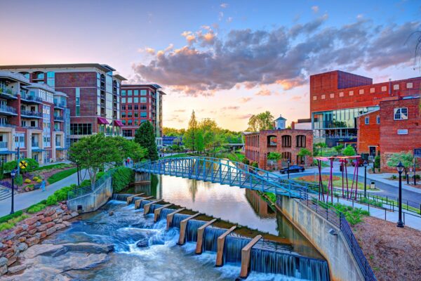 Greenville SC skyline canvas, Greenville Canvas,  Greenville canvas Wall Art, Greenville wall art canvas, Greenville SC
