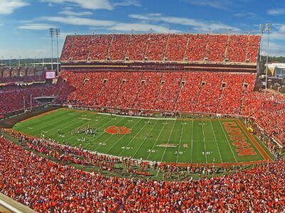 Clemson Tigers Football digital oil painting  National Champs, Death Valley Canvas,  Clemson wall canvas, South Carolina art, Clemson art