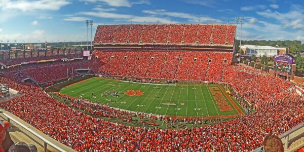 Clemson Tigers Football digital oil painting  National Champs, Death Valley Canvas,  Clemson wall canvas, South Carolina art, Clemson art