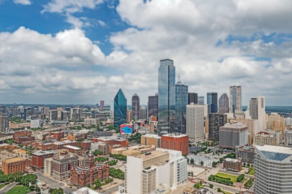 Dallas digital oil; painting skyline canvas, Dallas Texas art, Dallas skyline,  Dallas Texas wall art, Dallas Texas skyline canvas