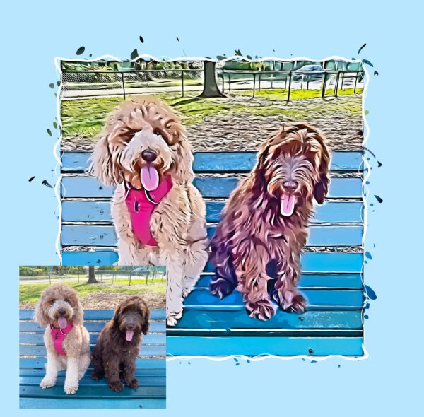 Custom Drawing, Cartoon Portrait, Vector Illustration, Personalized Gift, Birthday Gift, Couple Portrait, Family Portrait