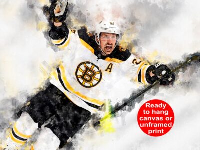 Brad Marchand watercolor, Boston Bruins wall art, Bruins Stanley Cup, Brad Marchand Poster, Boston Bruins hockey art wall