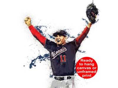 Ryan Zimmerman Washington Nationals canvas, Ryan Zimmerman  wall art,  Washington Nationals Canvas, Ryan Zimmerman Poster wall art