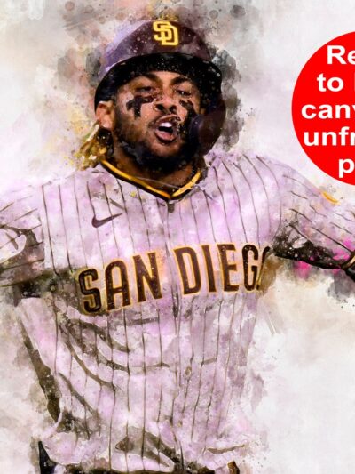 Fernando Tatis Jr. San Diego Padres canvas, Fernando Tatis Jr. wall art, San Diego Padres Canvas, Fernando Tatis Jr. Poster wall art