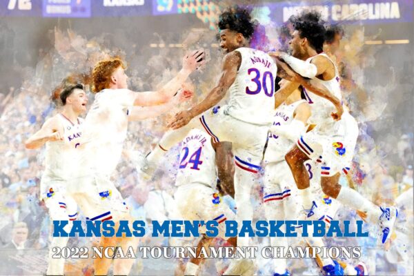 Kansas Jayhawks National Champions wall art, Kansas Basketball wins National Championship, Kansas Champs, Kansas Jayhawks National Champs