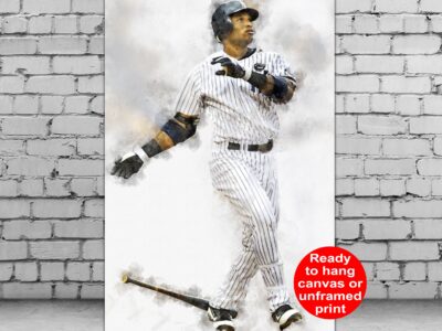 Robinson Cano New York Yankees canvas, Robinson Cano  wall art, New York Yankees Canvas, Robinson Cano  Poster wall art
