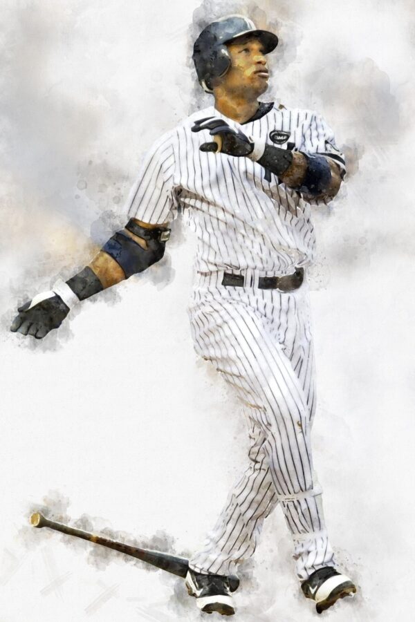 Robinson Cano New York Yankees canvas, Robinson Cano  wall art, New York Yankees Canvas, Robinson Cano  Poster wall art - Image 3