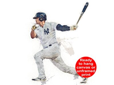 Josh Donaldson New York Yankees canvas,  Josh Donaldson wall art, New York Yankees Canvas, Josh Donaldson Poster wall art
