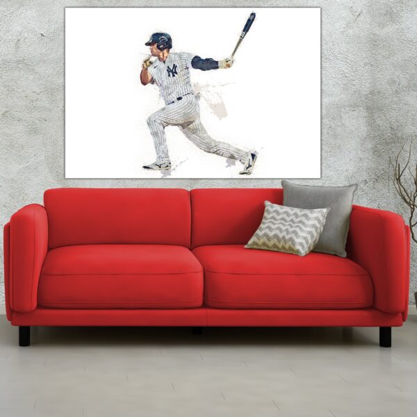 Josh Donaldson New York Yankees canvas,  Josh Donaldson wall art, New York Yankees Canvas, Josh Donaldson Poster wall art - Image 3