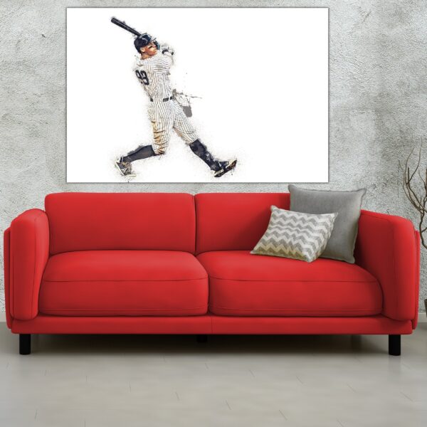 Aaron Judge, New York Yankees canvas - Image 3