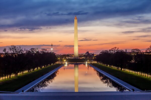Custom Printed Canvas of Washington Monument - Beautiful Fine Art Print of DC's Iconic Landmark"  Washington Monument skyline canvas - Image 3