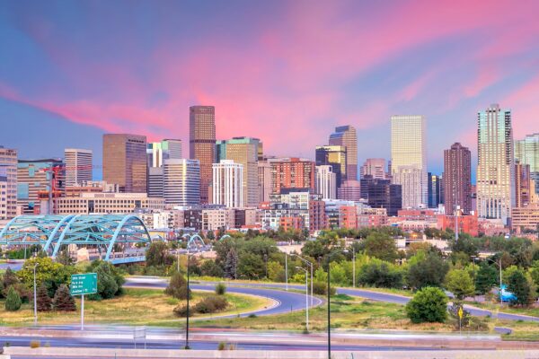 Denver travel art canvas. Denver wall art, Denver print, Denver Canvas, Denver decor. Denver Colorado - Image 3