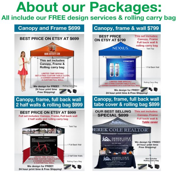 Free shipping on all tent sets - Image 6