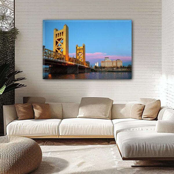 Sacramento  Canvas, Sacramento Print, Sacramento wall art Sacramento  travel art print, Sacramento California  poster - Image 2
