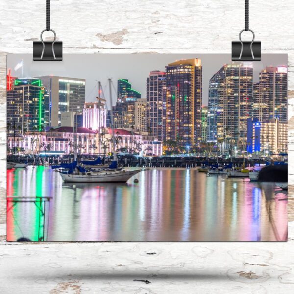 San Diego Canvas, San Diego Print,  San Diego wall art San Diego   travel art print, San Diego California  poster - Image 3
