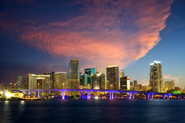 Miami Canvas, Miami Print, Miami wall art, Miami travel art print, Miami Florida, Miami poster - Image 4