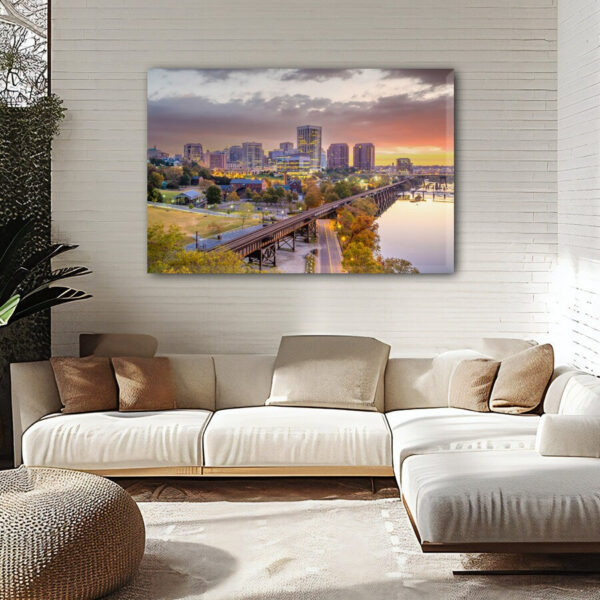 Richmond Art print, Richmond Canvas Print,  Richmond wall art, Richmond wall art, Richmond Virginia, Richmond  poster - Image 2
