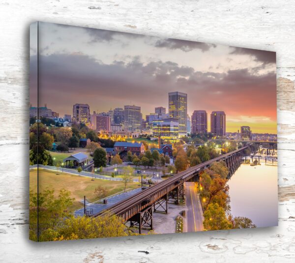Richmond Art print, Richmond Canvas Print,  Richmond wall art, Richmond wall art, Richmond Virginia, Richmond  poster