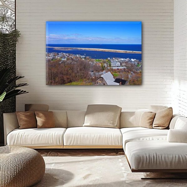 Sandy Hook Jersey Shore travel art canvas print, Sandy Hook wall art Sandy Hook canvas art, Sandy Hook watercolor canvas wall art, - Image 2
