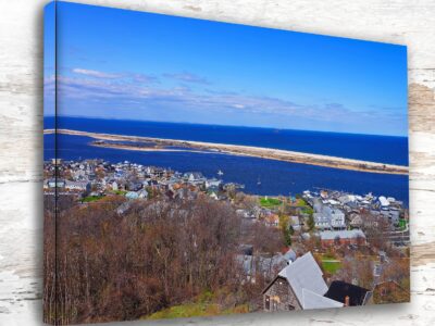 Sandy Hook Jersey Shore travel art canvas print, Sandy Hook wall art Sandy Hook canvas art, Sandy Hook watercolor canvas wall art,