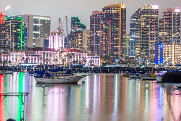 San Diego Canvas, San Diego Print,  San Diego wall art San Diego   travel art print, San Diego California  poster - Image 4