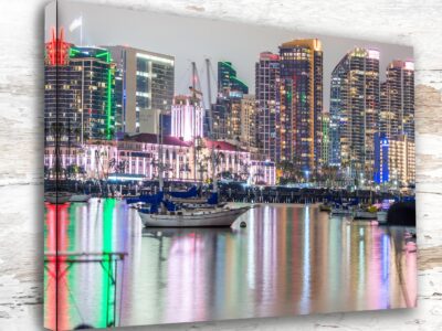 San Diego Canvas, San Diego Print,  San Diego wall art San Diego   travel art print, San Diego California  poster