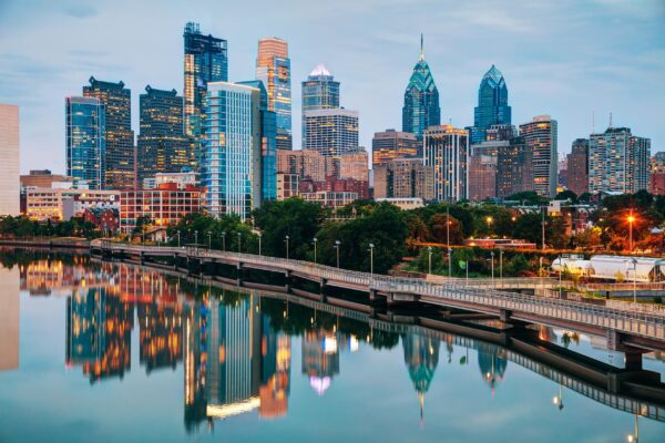 Philadelphia travel art canvas print, Philadelphia wall art Philadelphia canvas art, Philadelphia watercolor canvas wall art, - Image 4