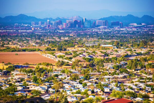 Phoenix travel art canvas print, Phoenix wall art,  Phoenix canvas art,  Phoenix watercolor canvas wall art,  Phoenix Arizona print - Image 4