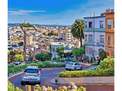 San Francisco Canvas, San Francisco Print, San Francisco  wall art,  San Francisco travel art print, San Francisco  poster
